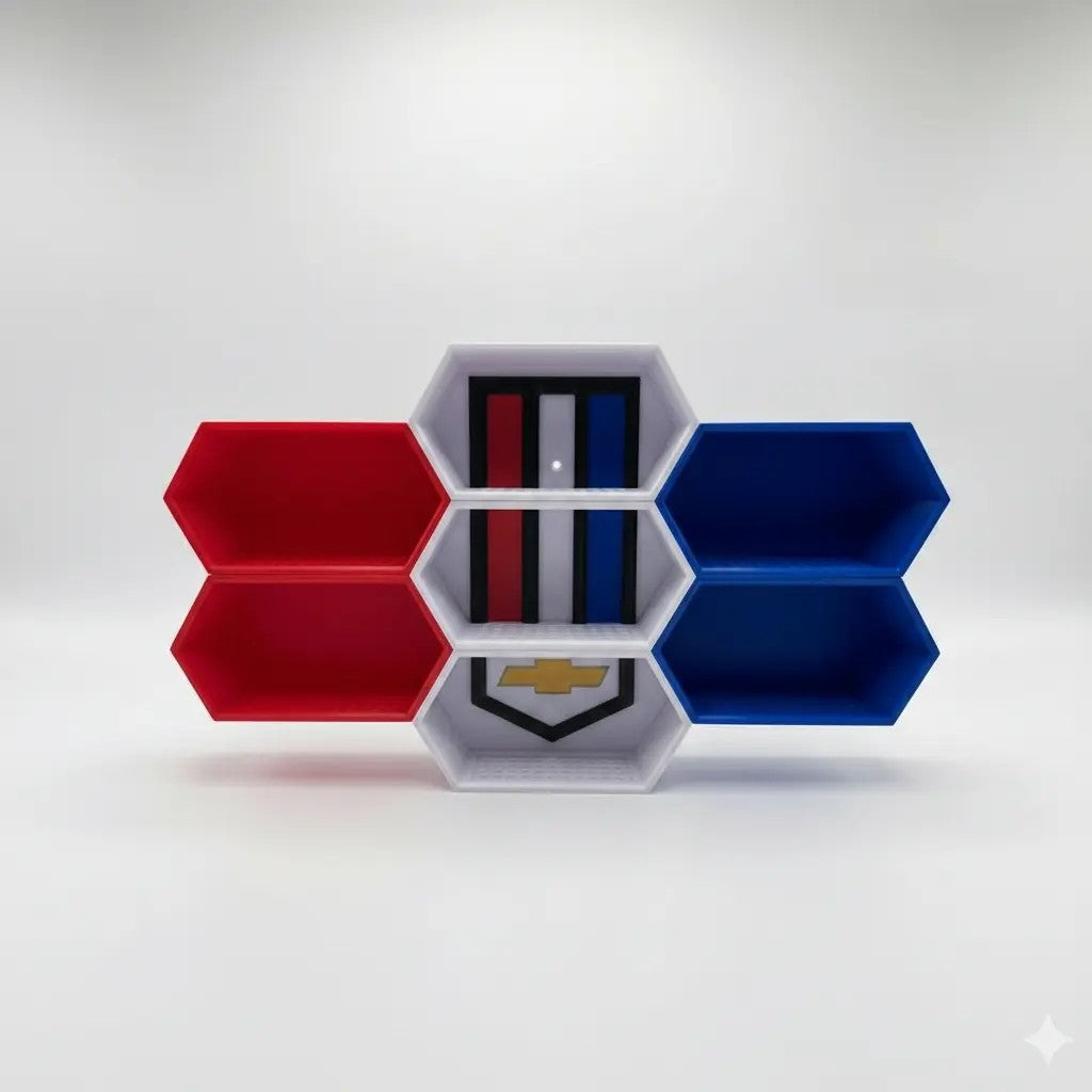 AZUL/BRANCO/VERMELHO