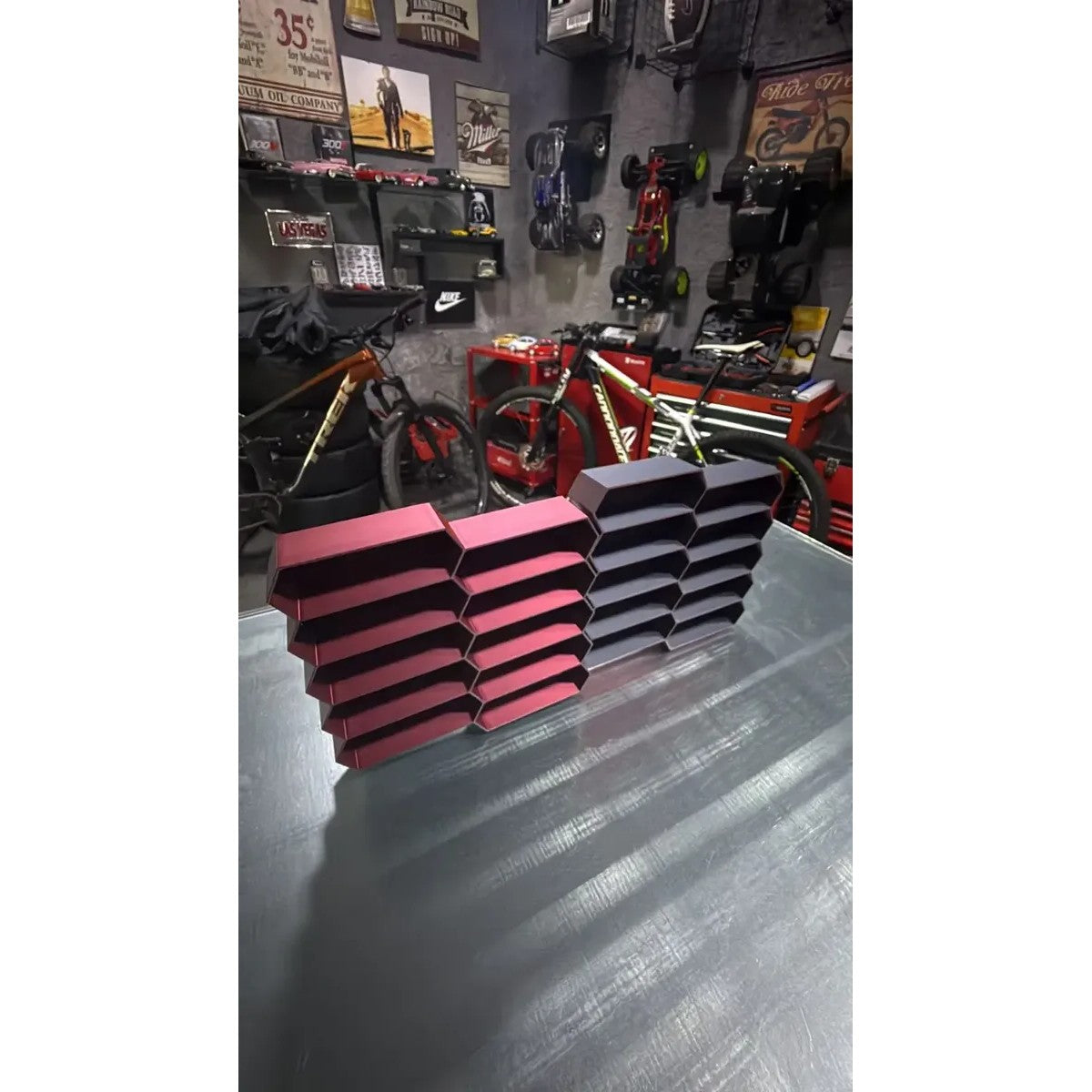 BI COLOR PRETO & VERMELHO